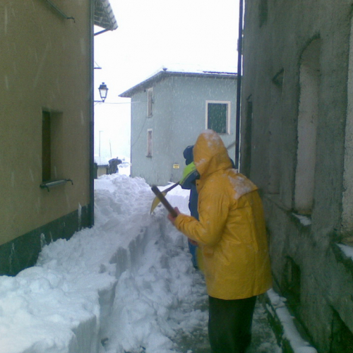 Emergenza neve a Chiusaforte n. 14 / 103444