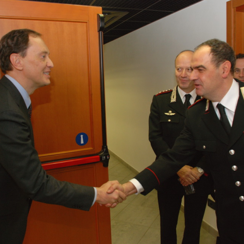 Visita del Comandante Provinciale dei Carabinieri di Udine n. 16 / 73525