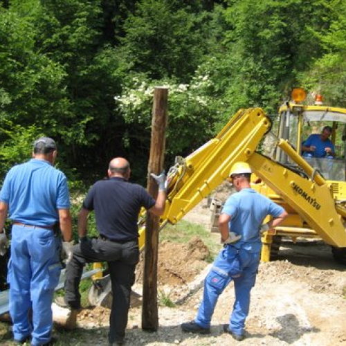 attivit‡ ripristino di una pista forestale n. 42 / 53660