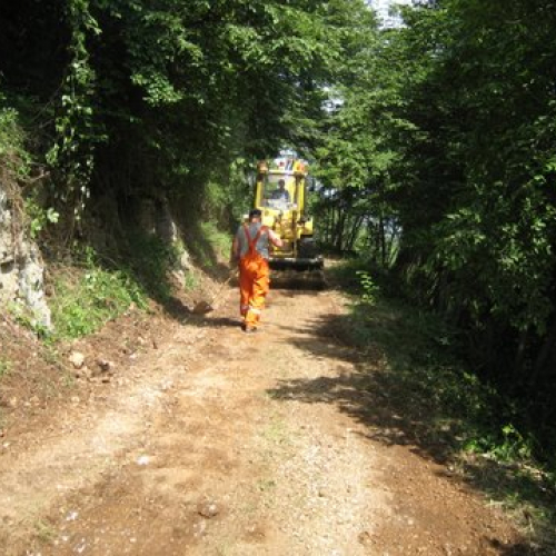 attivit‡ ripristino di una pista forestale n. 44 / 53662