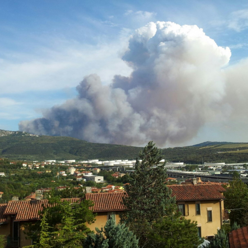 Incendio zona Crnotice n.5 / 84965
