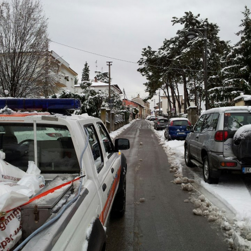 Emergenza neve a Monfalcone il 08/12/12 n. 10 / 89615