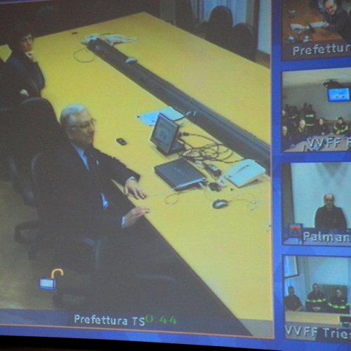 Inaugurazione Sala multimediale VV.FF. di Pordenone n. 35 / 73696