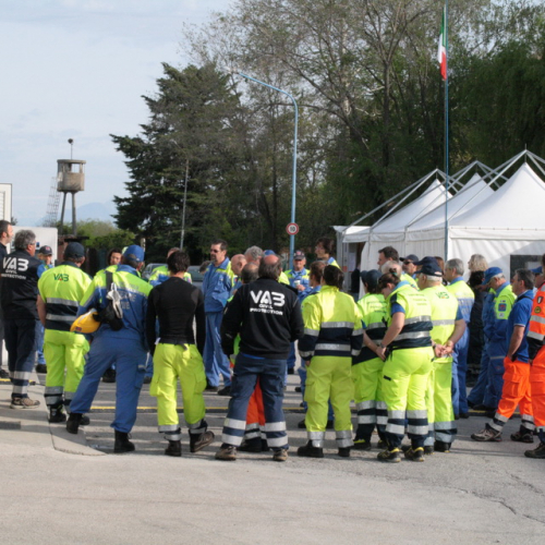 Esercitazione Cerchio 2012: intervento rischio idrogeologico n. 2 / 80170