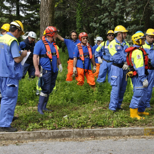 Esercitazione Cerchio 2012: intervento rischio idrogeologico n. 37 / 80205