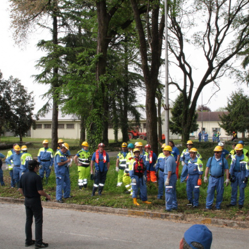 Esercitazione Cerchio 2012: intervento rischio idrogeologico n. 38 / 80206