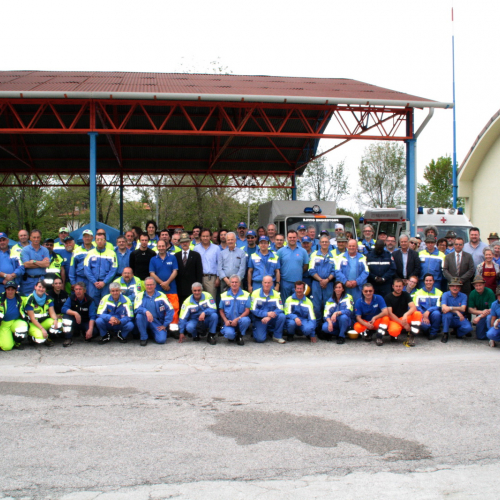 Esercitazione Cerchio 2012: intervento rischio idrogeologico n. 75 / 80243
