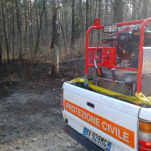 Incendio boschivo a Caneva di Tolmezzo n. 4 / 78421