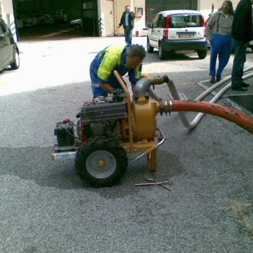 Allagamento Autoparco Comunale n. 3 / 56325