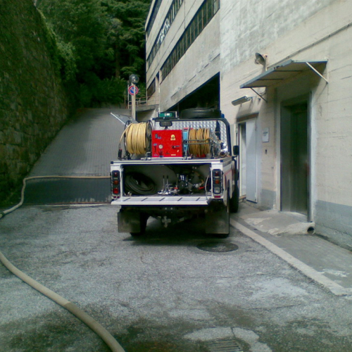 Allagamento Autoparco Comunale n. 6 / 56328
