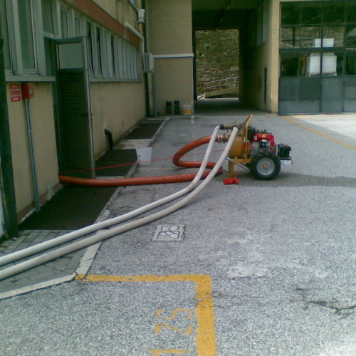 Allagamento Autoparco Comunale n. 13 / 56335
