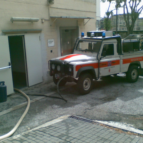 Allagamento Autoparco Comunale n. 14 / 56336