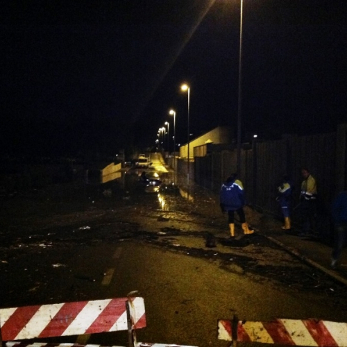 Interventi di emergenza per alluvione Trieste e Muggia, 15 ottobre 2014 foto n. 5 / 111621