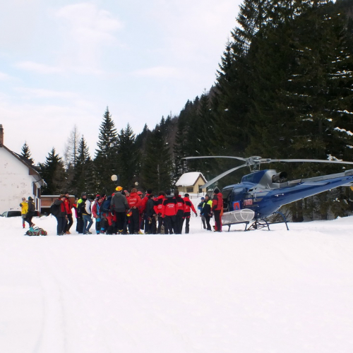Esercitazione a Sella Nevea del 20/02 n. 2 / 91275