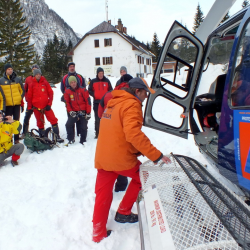 Esercitazione a Sella Nevea del 20/02 n. 4 / 91277