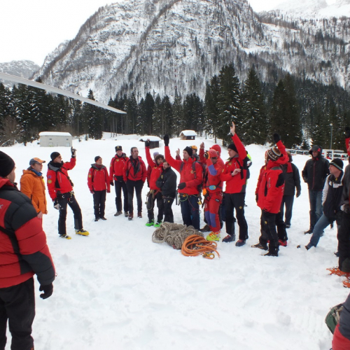 Esercitazione a Sella Nevea del 20/02 n. 7 / 91280