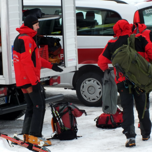 Esercitazione a Sella Nevea del 20/02 n. 17 / 91290
