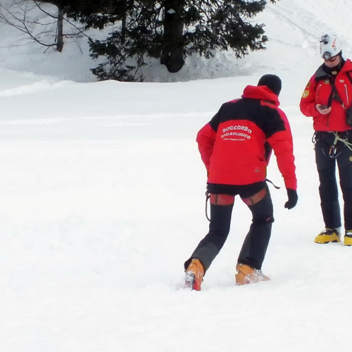 Esercitazione a Sella Nevea del 20/02 n. 20 / 91293