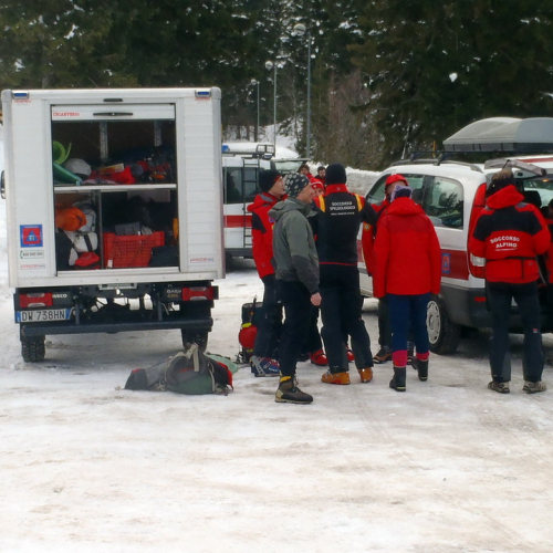 Esercitazione a Sella Nevea del 20/02 n. 36 / 91309