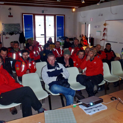 Esercitazione a Sella Nevea del 20/02 n. 58 / 91331