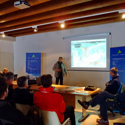 Esercitazione a Sella Nevea del 20/02 n. 60 / 91333