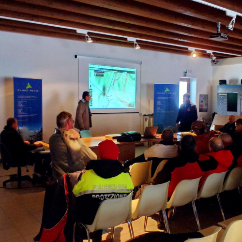 Esercitazione a Sella Nevea del 20/02 n. 62 / 91335