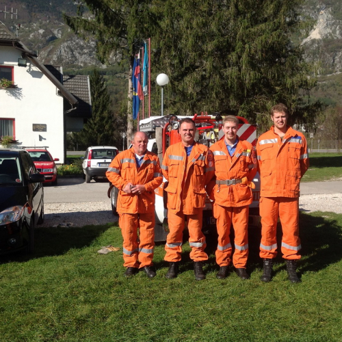 Esercitazione di antincendio a Bovec n.A 1 / 87220