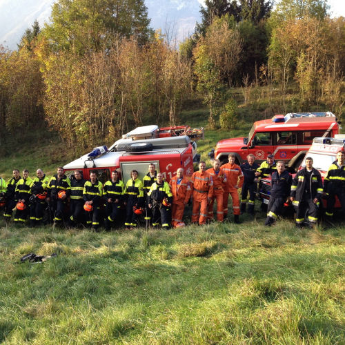 Esercitazione di antincendio a Bovec n.A 4 / 87223