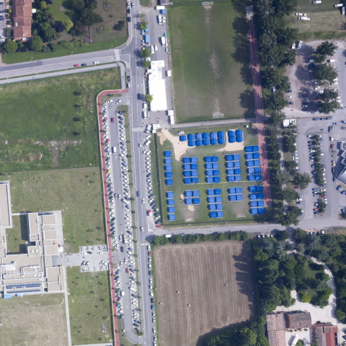 foto aerea del Campo Friuli / 81778