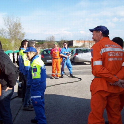 foto esercitazione AIB 29/03/08 n. 1 / 21772