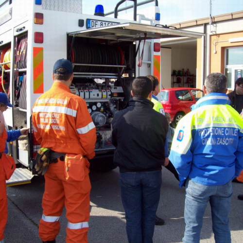 foto esercitazione AIB 29/03/08 n. 10 / 21781