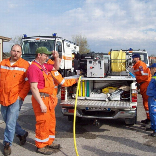 foto esercitazione AIB 29/03/08 n. 14 / 21785