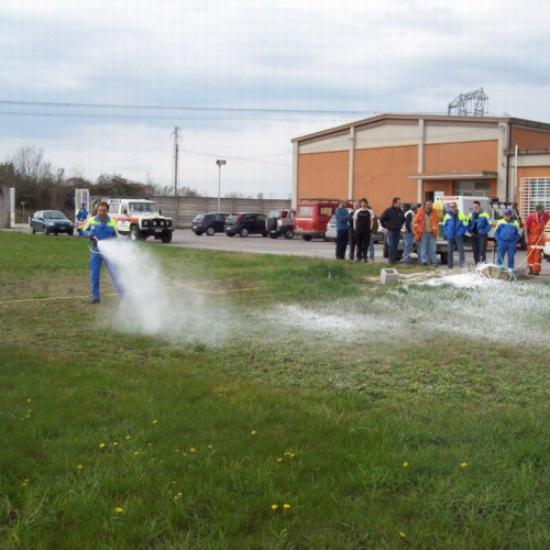 foto esercitazione AIB 29/03/08 n. 20 / 21791