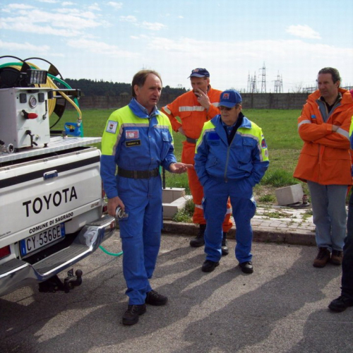 foto esercitazione AIB 29/03/08 n. 34 / 21805