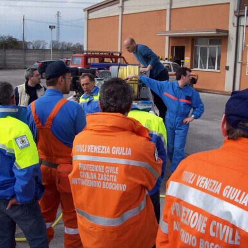 foto esercitazione AIB 29/03/08 n. 35 / 21806