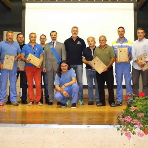 30∞ anniversario squadra AIB Chiusaforte n. 7 / 110711