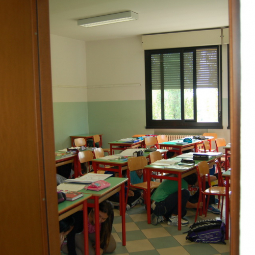 Prova di evacuazione scuola di San Martino Spino n. 12 / 86763