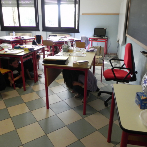 Prova di evacuazione scuola di San Martino Spino n. 14 / 86765