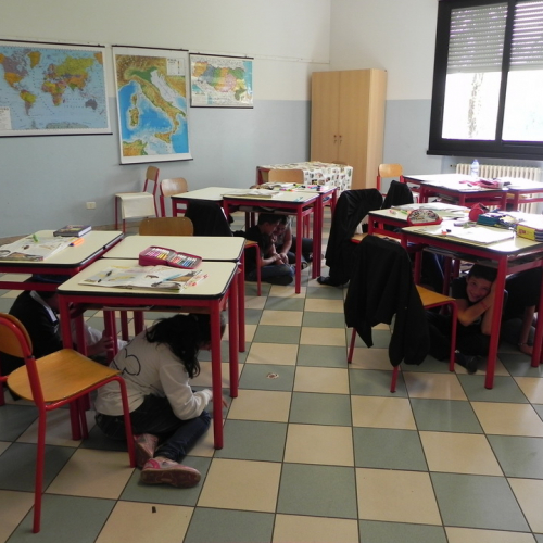 Prova di evacuazione scuola di San Martino Spino n. 15 / 86766