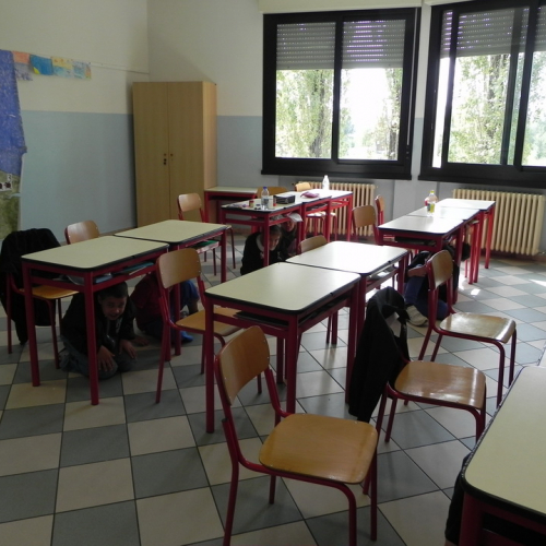 Prova di evacuazione scuola di San Martino Spino n. 16 / 86767