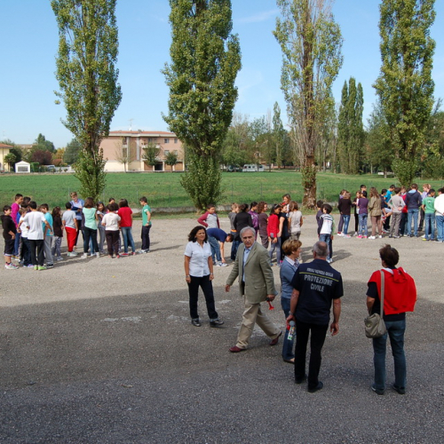 Prova di evacuazione scuola di San Martino Spino n. 36 / 86787