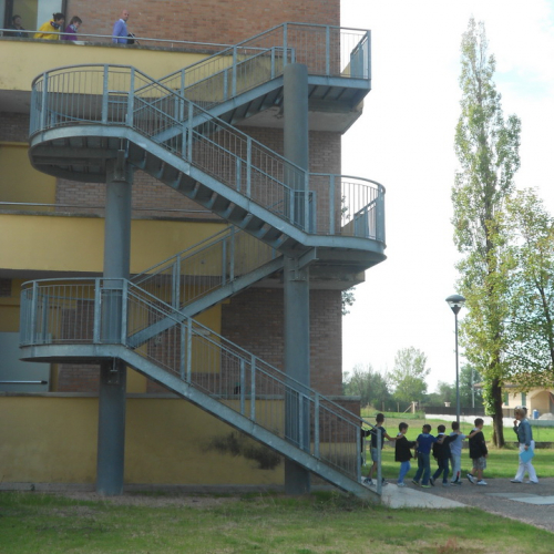 Prova di evacuazione scuola di San Martino Spino n. 38 / 86789