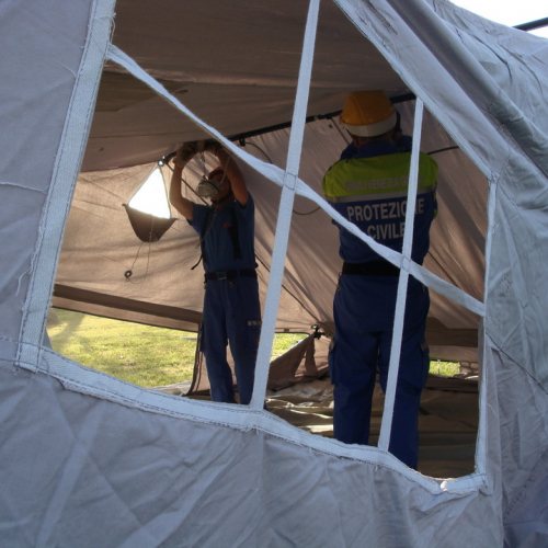 Allestimento campo n. 8 / 80082