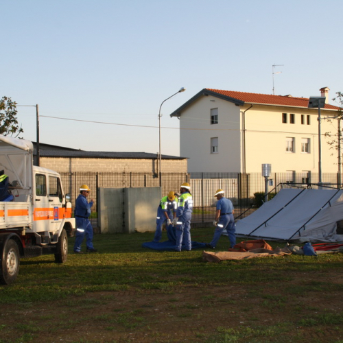 Allestimento campo n. 17 / 80091