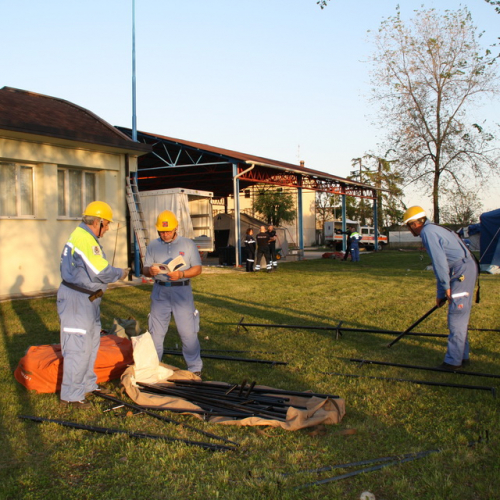 Allestimento campo n. 18 / 80092