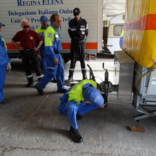 Montaggio tenda N.B.C.R. n. 1 / 108779