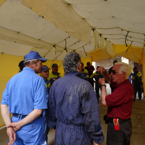 Montaggio tenda N.B.C.R. n. 24 / 108802