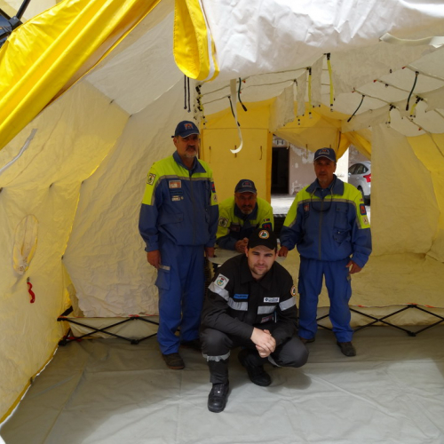 Montaggio tenda N.B.C.R. n. 30 / 108808