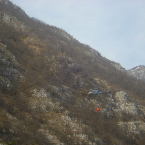 Incendio 22/03  a Barcis n. 1 / 36262