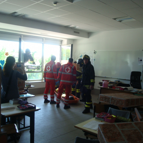 Evacuazione scuole Martignacco / 113652